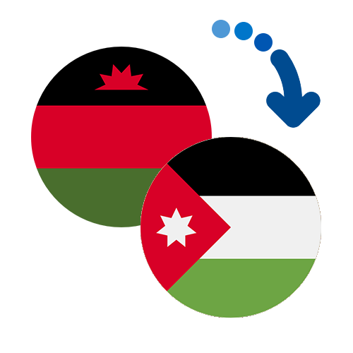 ¿Cómo mandar dinero de Malaui a Jordania?