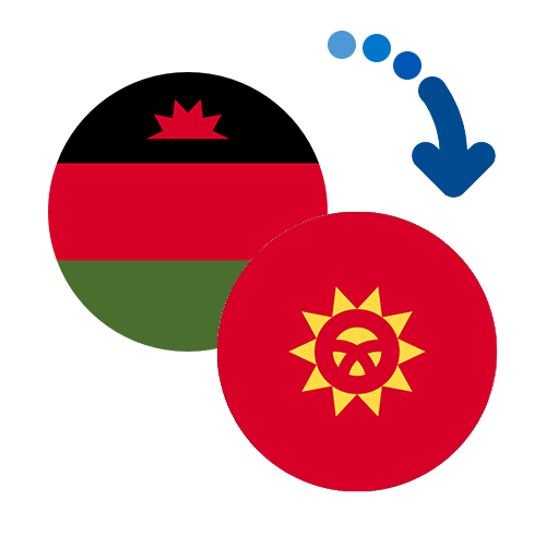 Wie kann man online Geld von Malawi nach Kirgisistan senden?