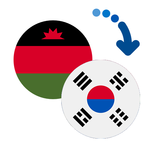 Wie kann man online Geld von Malawi nach Südkorea senden?