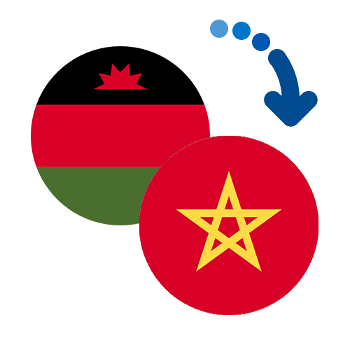 Wie kann man online Geld von Malawi nach Marokko senden?
