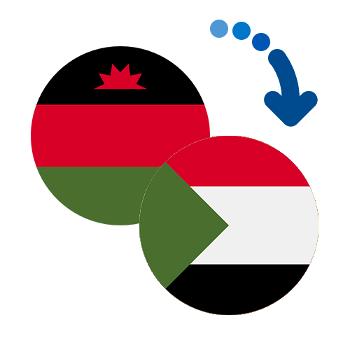 Wie kann man online Geld von Malawi nach Sudan senden?