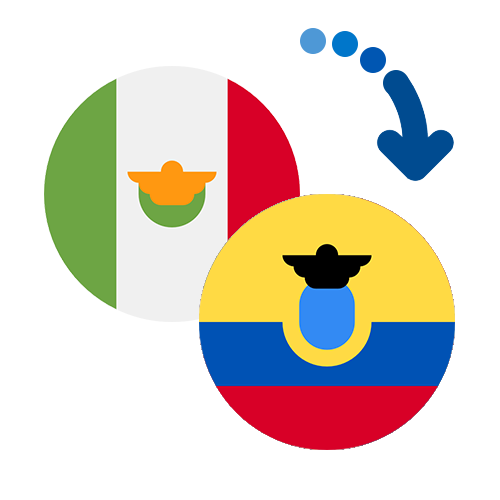 Wie kann man online Geld von Mexiko nach Ecuador senden?