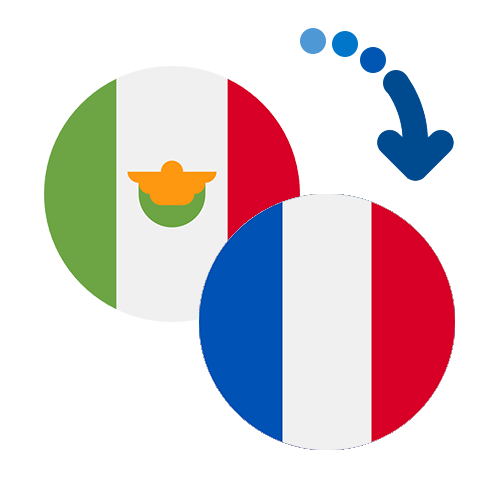 How to send money from Mexico to France