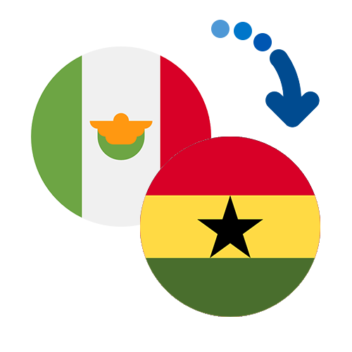 ¿Cómo mandar dinero de México a Ghana?