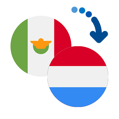 Wie kann man online Geld von Mexiko nach Luxemburg senden?