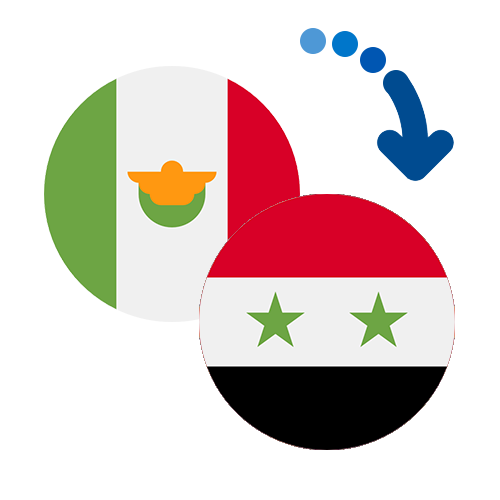 How to send money from Mexico to the Syrian Arab Republic