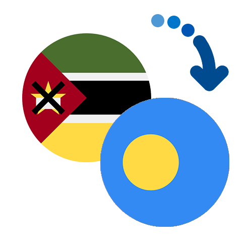 How to send money from Mozambique to Palau