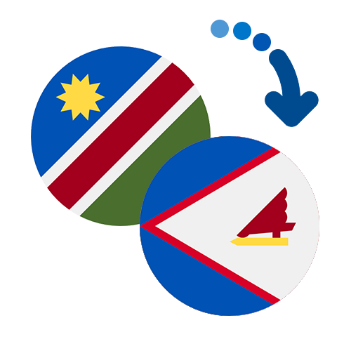 How to send money from Namibia to American Samoa