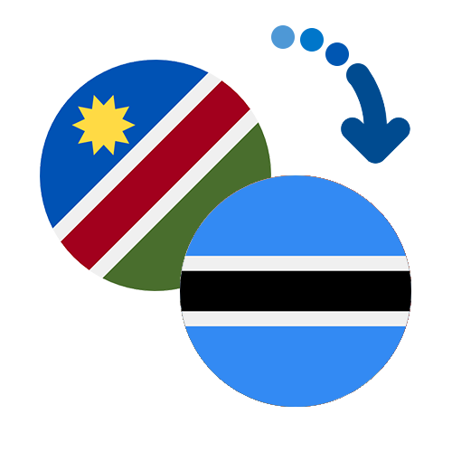 How to send money from Namibia to Botswana