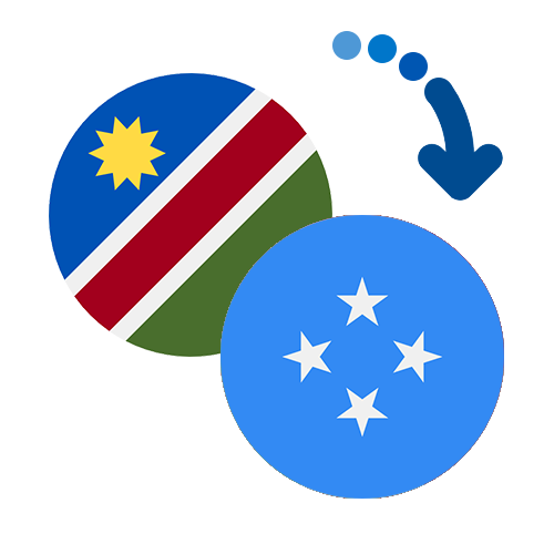 Jak wysłać pieniądze z Namibii do Mikronezji online?