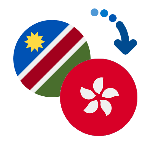 ¿Cómo mandar dinero de Namibia a Hong Kong?