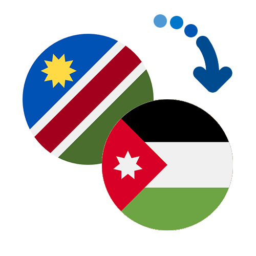 ¿Cómo mandar dinero de Namibia a Jordania?
