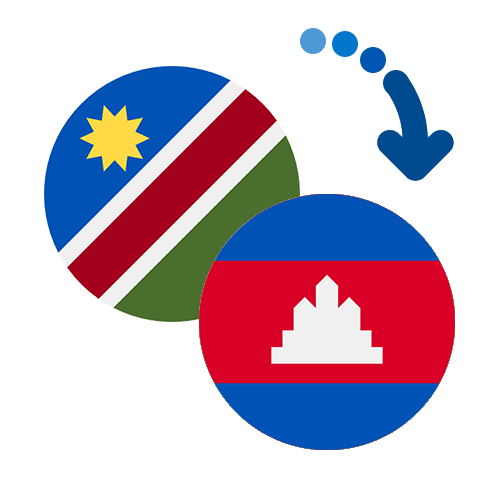 ¿Cómo mandar dinero de Namibia a Camboya?
