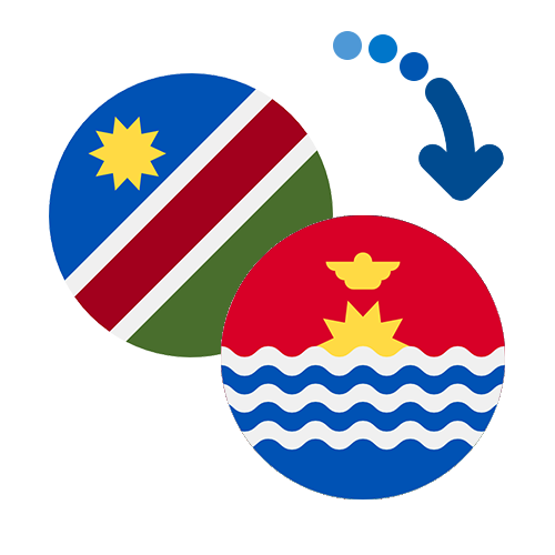 Jak wysłać pieniądze z Namibii do Kiribati online?