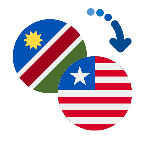 How to send money from Namibia to Liberia