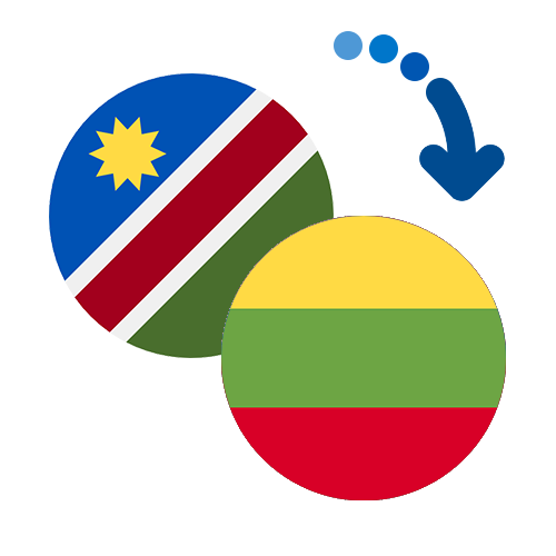 Jak wysłać pieniądze z Namibii na Litwę online?