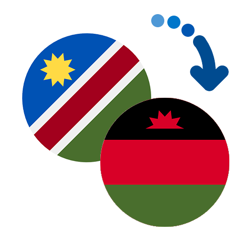 Wie kann man online Geld von Namibia nach Malawi senden?