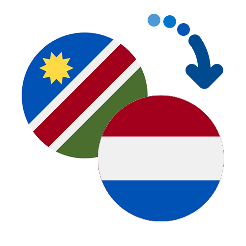 Wie kann man online Geld von Namibia in die Niederländische Antillen senden?