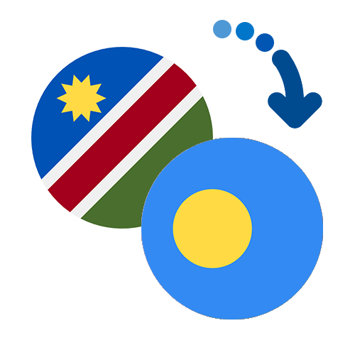 How to send money from Namibia to Palau