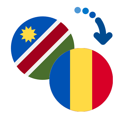 How to send money from Namibia to Romania