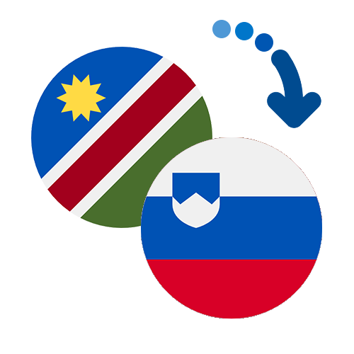 How to send money from Namibia to Slovenia