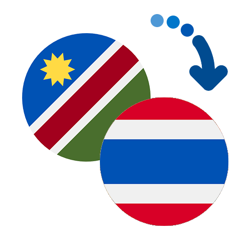 Jak wysłać pieniądze z Namibii do Tajlandii online?