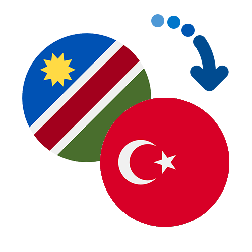 How to send money from Namibia to Turkey