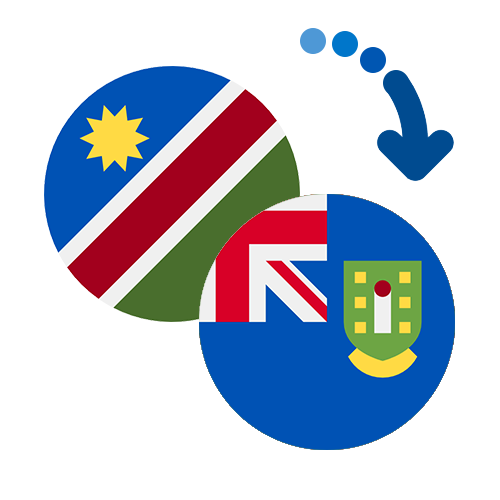 ¿Cómo mandar dinero de Namibia a las Islas Periféricas Menores de EU?