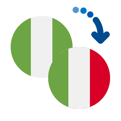 Wie kann man online Geld von Nigeria nach Italien senden?