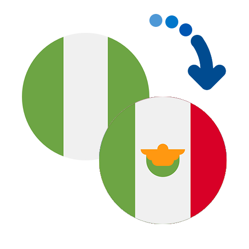 Wie kann man online Geld von Nigeria nach Mexiko senden?