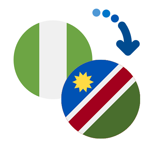 Wie kann man online Geld von Nigeria nach Namibia senden?