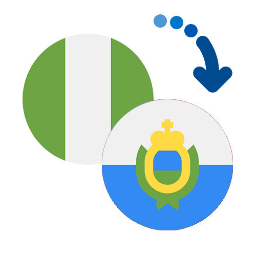 ¿Cómo mandar dinero de Nigeria a San Marino?