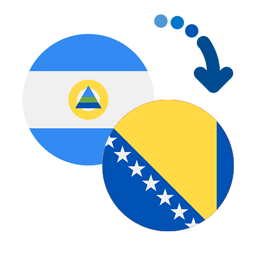 How to send money from Nicaragua to Bosnia And Herzegovina