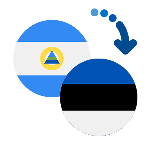 How to send money from Nicaragua to Estonia