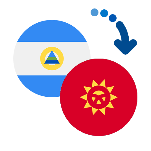 ¿Cómo mandar dinero de Nicaragua a Kirguistán?