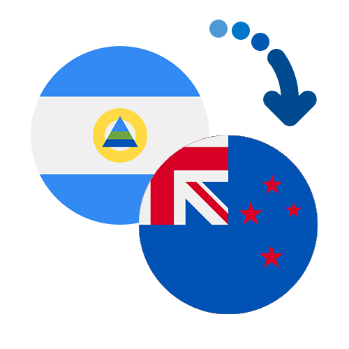 Wie kann man online Geld von Nicaragua nach Neuseeland senden?