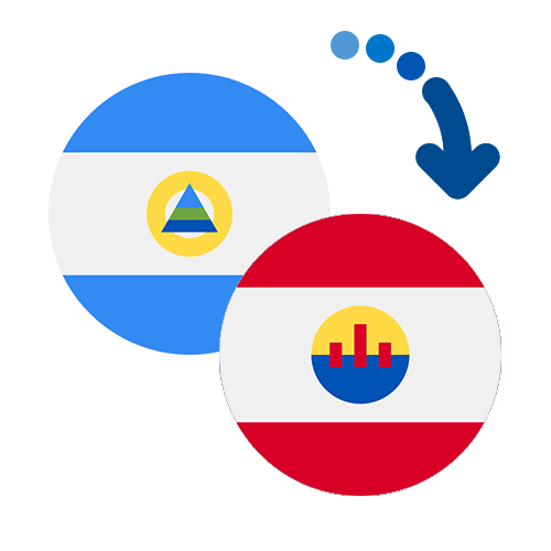 Wie kann man online Geld von Nicaragua nach Französisch-Polynesien senden?