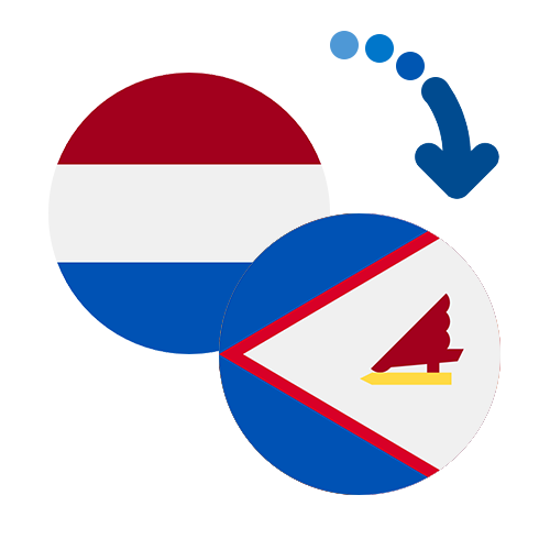 ¿Cómo mandar dinero de las Antillas Neerlandesas a Samoa Americana?
