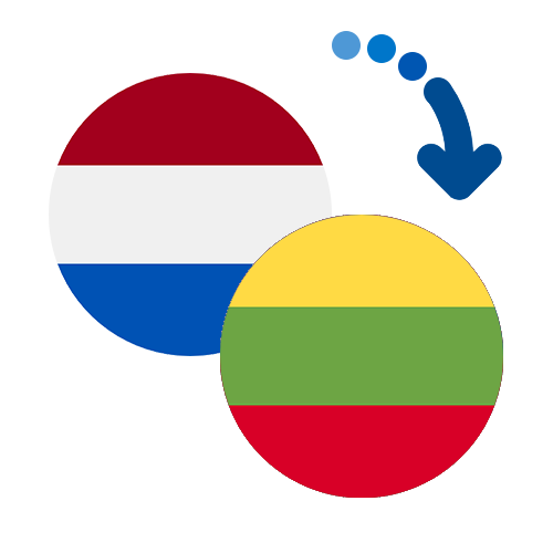 ¿Cómo mandar dinero de las Antillas Neerlandesas a Lituania?