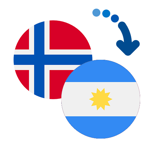 Wie kann man online Geld von Norwegen nach Argentinien senden?