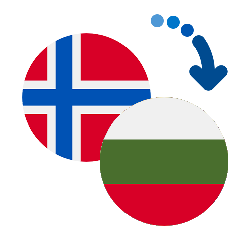 Wie kann man online Geld von Norwegen nach Bulgarien senden?