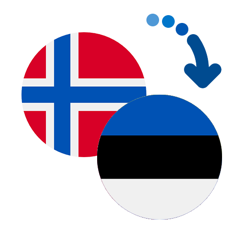 Wie kann man online Geld von Norwegen nach Estland senden?