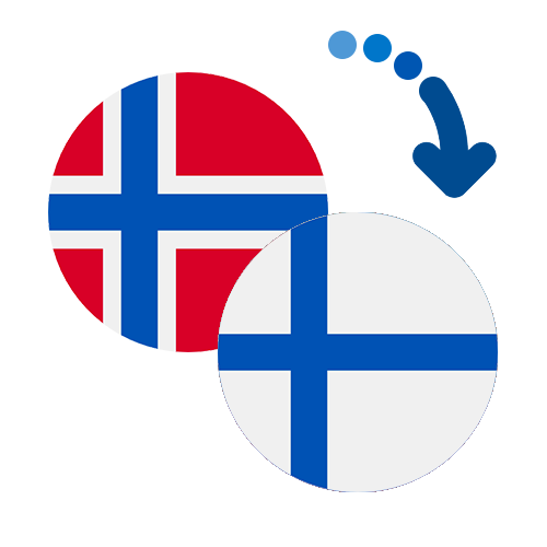 Wie kann man online Geld von Norwegen nach Finnland senden?