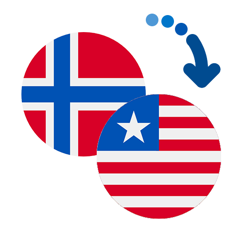 How to send money from Norway to Liberia