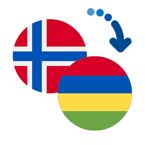 How to send money from Norway to Mauritius