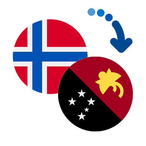 How to send money from Norway to Papua New Guinea