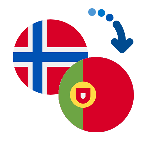 Wie kann man online Geld von Norwegen nach Portugal senden?