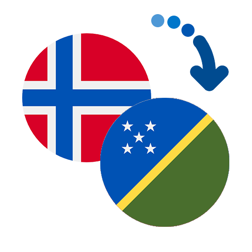 ¿Cómo mandar dinero de Noruega a las Islas Salomón?
