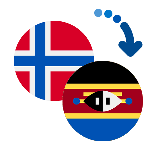 How to send money from Norway to Swaziland