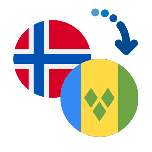 How to send money from Norway to Saint Vincent and the Grenadines